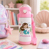 Borraccia Termica Sirena  Personalizzata con Nome – 350 ml
