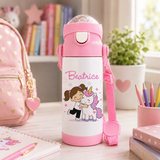 Borraccia Termica  Il mio amico Unicorno  Personalizzata con Nome – 350 ml