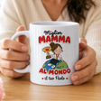 Tazza bianca “Miglior Mamma” con “Al Mondo” e “il tuo Paolo”