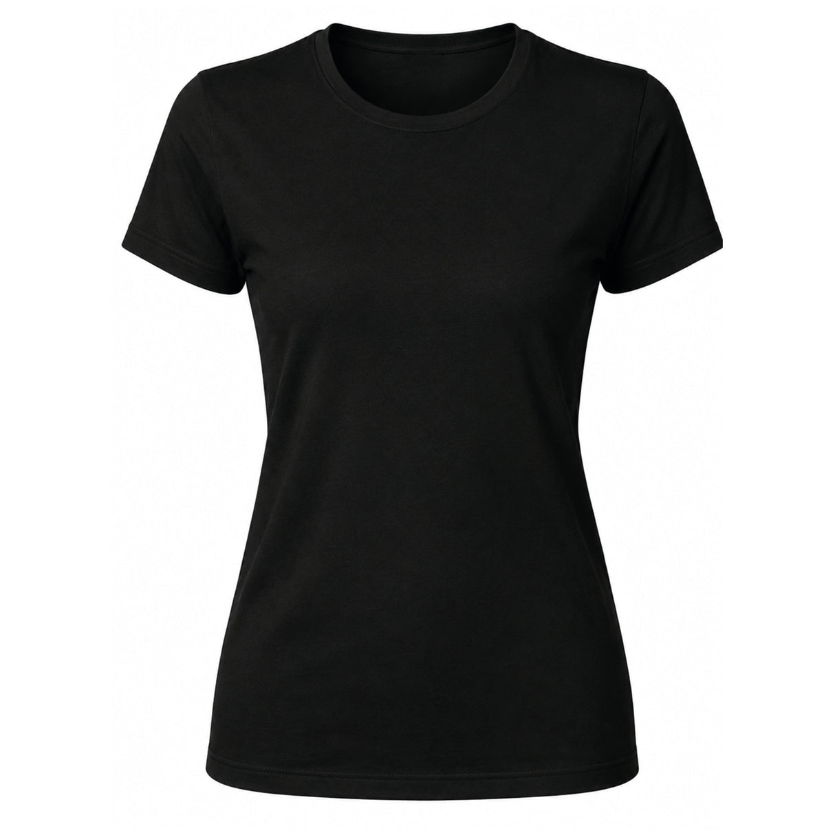 T-Shirt Donna Personalizzata con Grafica, Foto o Testo – Bianca o Nera 100% Cotone