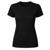 T-Shirt Donna Personalizzata con Grafica, Foto o Testo – Bianca o Nera 100% Cotone