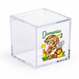 Kit 10 Box Portaconfetti Safari Personalizzate con Nome ed Età – Compleanno Bambino