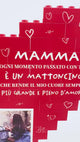 CUORE DI MATTONCINI PERSONALIZZATI - UN CUORE D'AMORE - Regalo per la Mamma