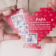 Cuore di Mattoncini Personalizzato con Foto per Papà – Regalo Festa del Papà