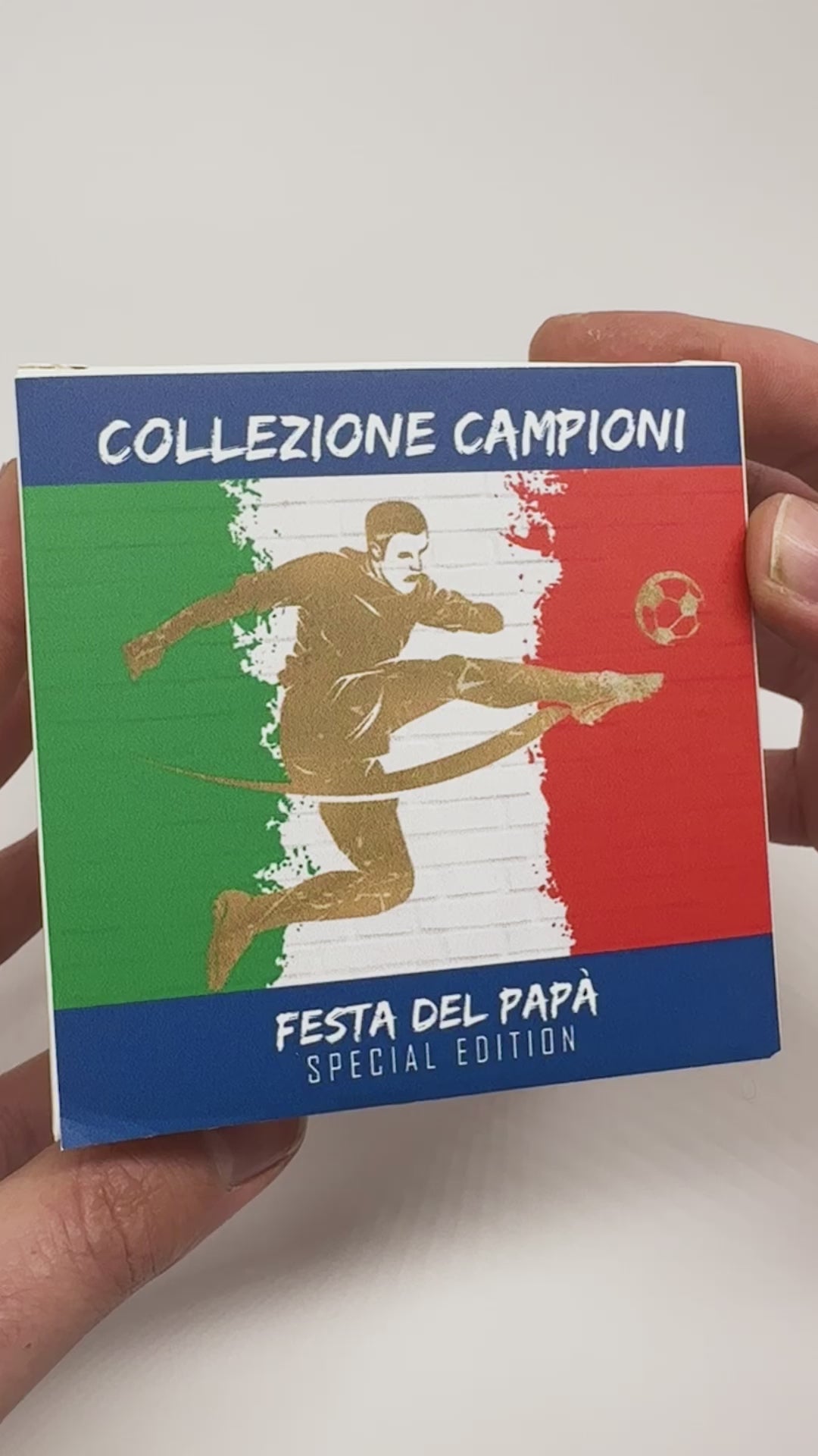 Scudetto di Mattoncini Personalizzato – Collezione Campioni Festa del Papà