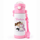 Borraccia Termica  Il mio amico Unicorno  Personalizzata con Nome – 350 ml
